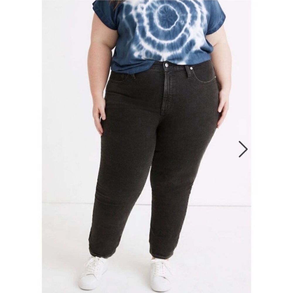 Madewell The Curvy Black Denim Jeans Size 24 NWT
